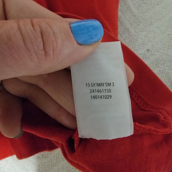 Gymboree Set Of 2 Boys Shirts Cotton Rhino Nautical Red Orange Size 8 READ - Picture 8 of 16